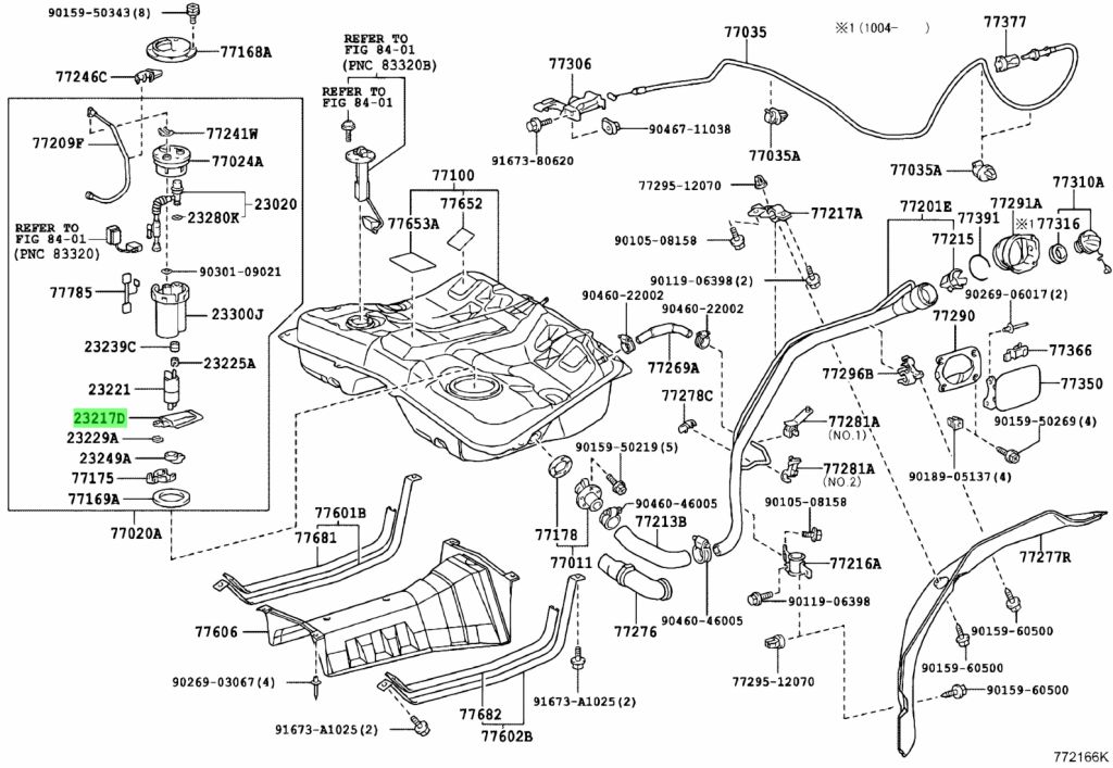 Toyota 23217 0d090